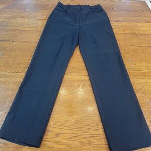 Vintage Joseph Ribkoff‎ Dress Pants High Rise Black Women's Size 8 Trousers